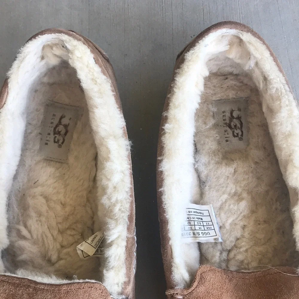 UGG Men’s Ascot Slipper Chestnut Shearling Lined